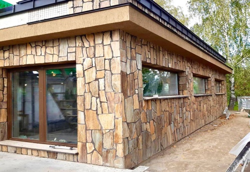 Плитняк кора дерева для фасада купить в Ярославле