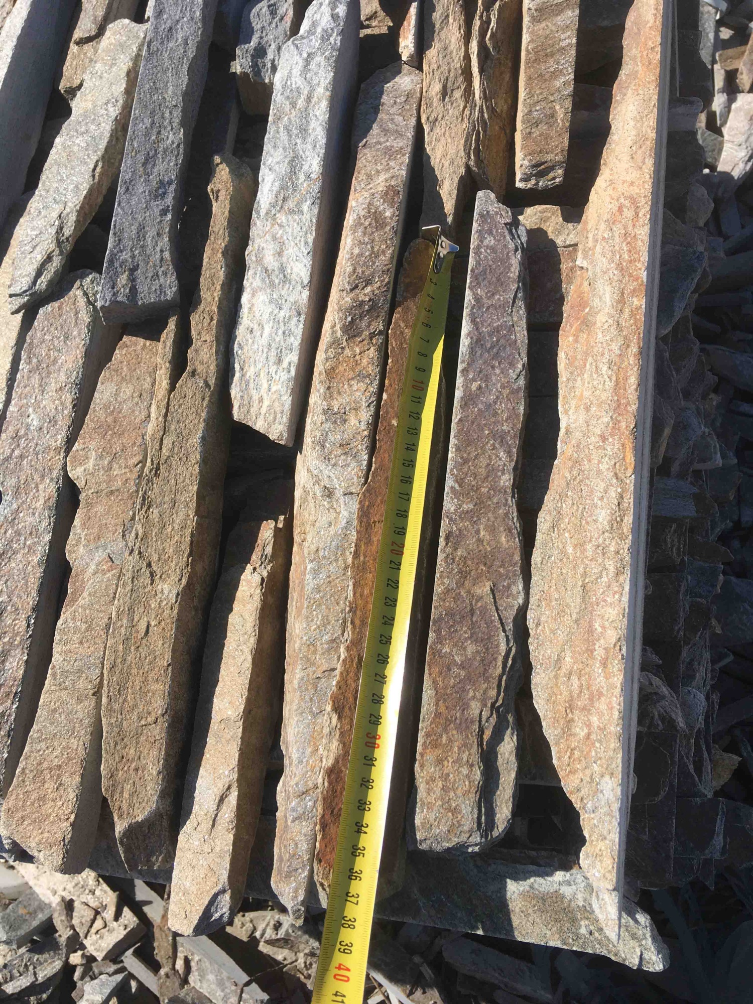 Горбушка златолит мультиколор для облицовки купить в Ярославле