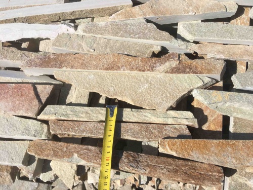 Горбушка златолит золотистый для облицовки купить в Ярославле