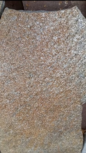 Плитняк златолит серебристый для цоколя, отмостки купить в Ярославле