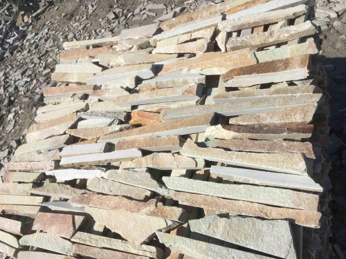 Горбушка златолит золотистый для облицовки купить в Ярославле