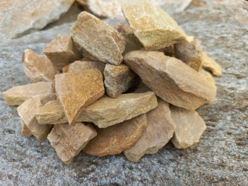 Златолит жёлтый декоративная каменная крошка купить в Ярославле