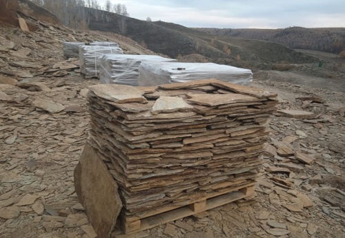 Плитняк кора дерева для цоколя, отмостки купить в Ярославле