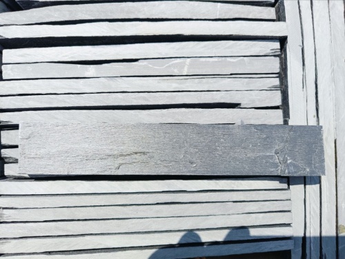 Плитка чёрная из натурального камня фасадная 30 см * 5 см, толщина 7 мм -30 мм купить в Ярославле