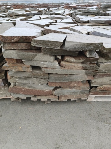 Плитняк песчаник серо-зелёный для мощения 60-65 мм купить в Ярославле